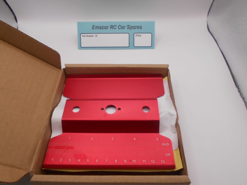 Red Car Stand swivel type Emscar RC Car Spares