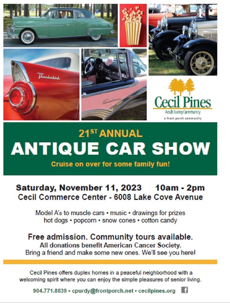Cecil Pines 21st Annual Antique Car Show