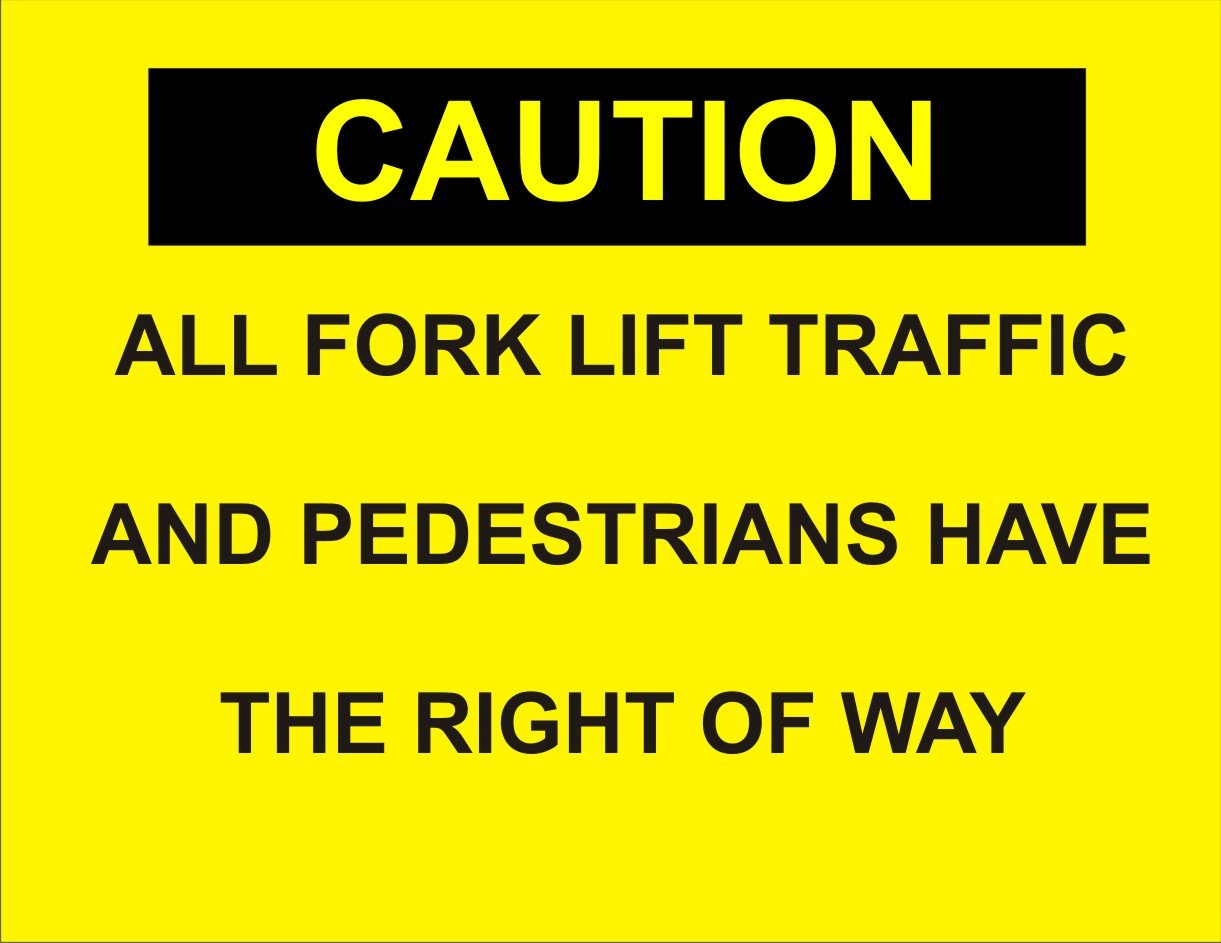 Custom Industrial Safety Signs