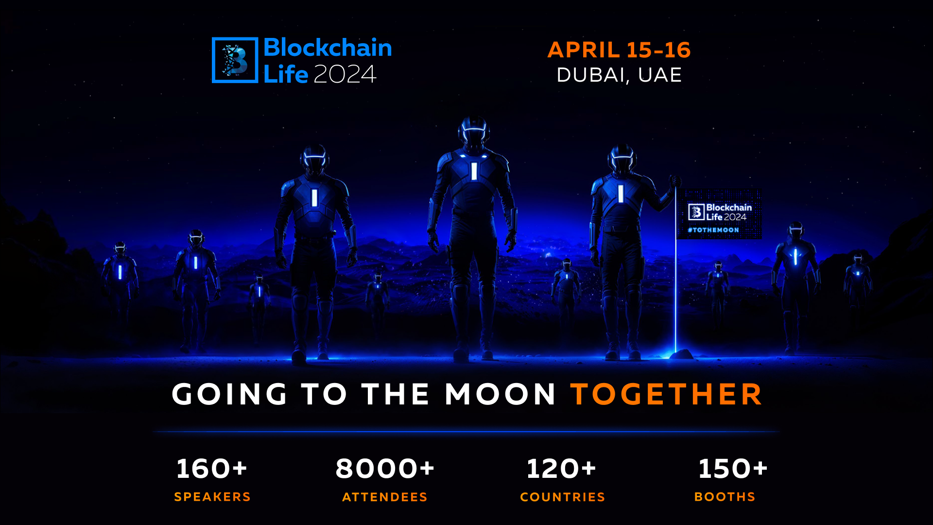 Blockchain Life 2024 will gather a record 8000 attendees in Dubai