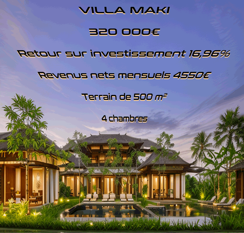 L'Investissement Villa 5 chambres