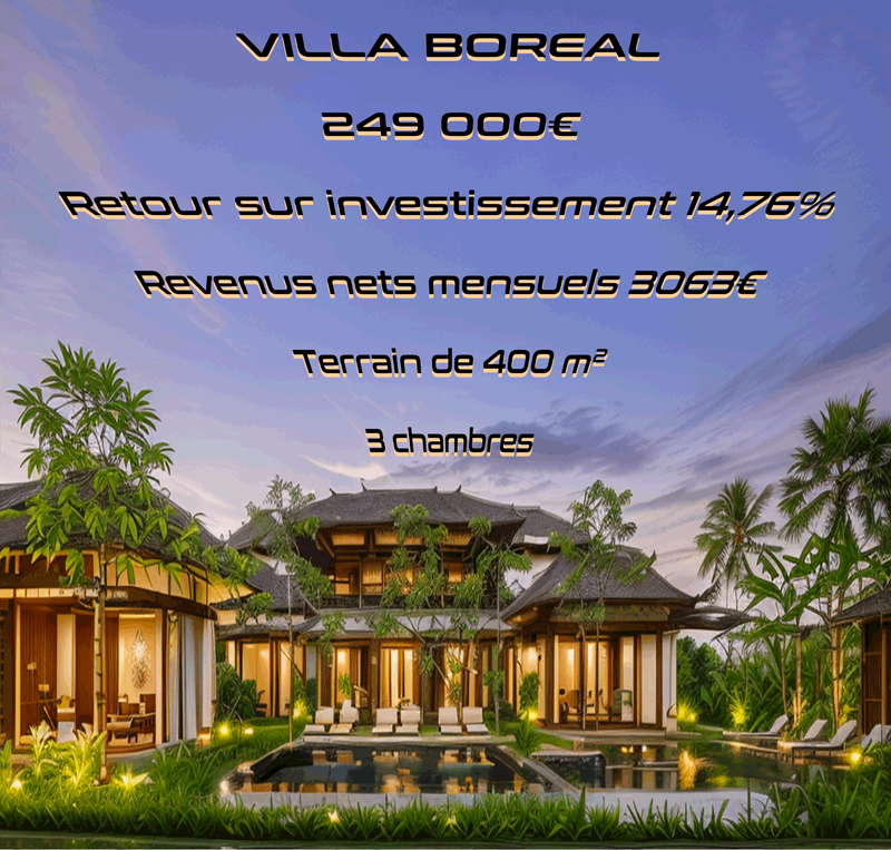 L'Investissement Villa 3 chambres