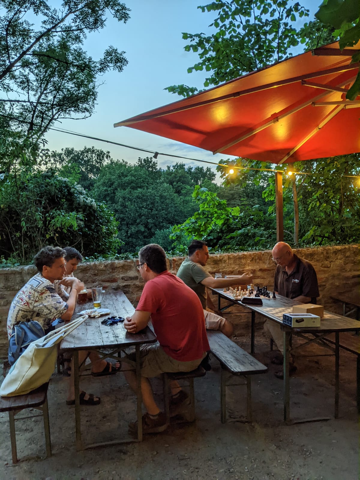 21.8. - Gemütlicher Abend im Biergarten