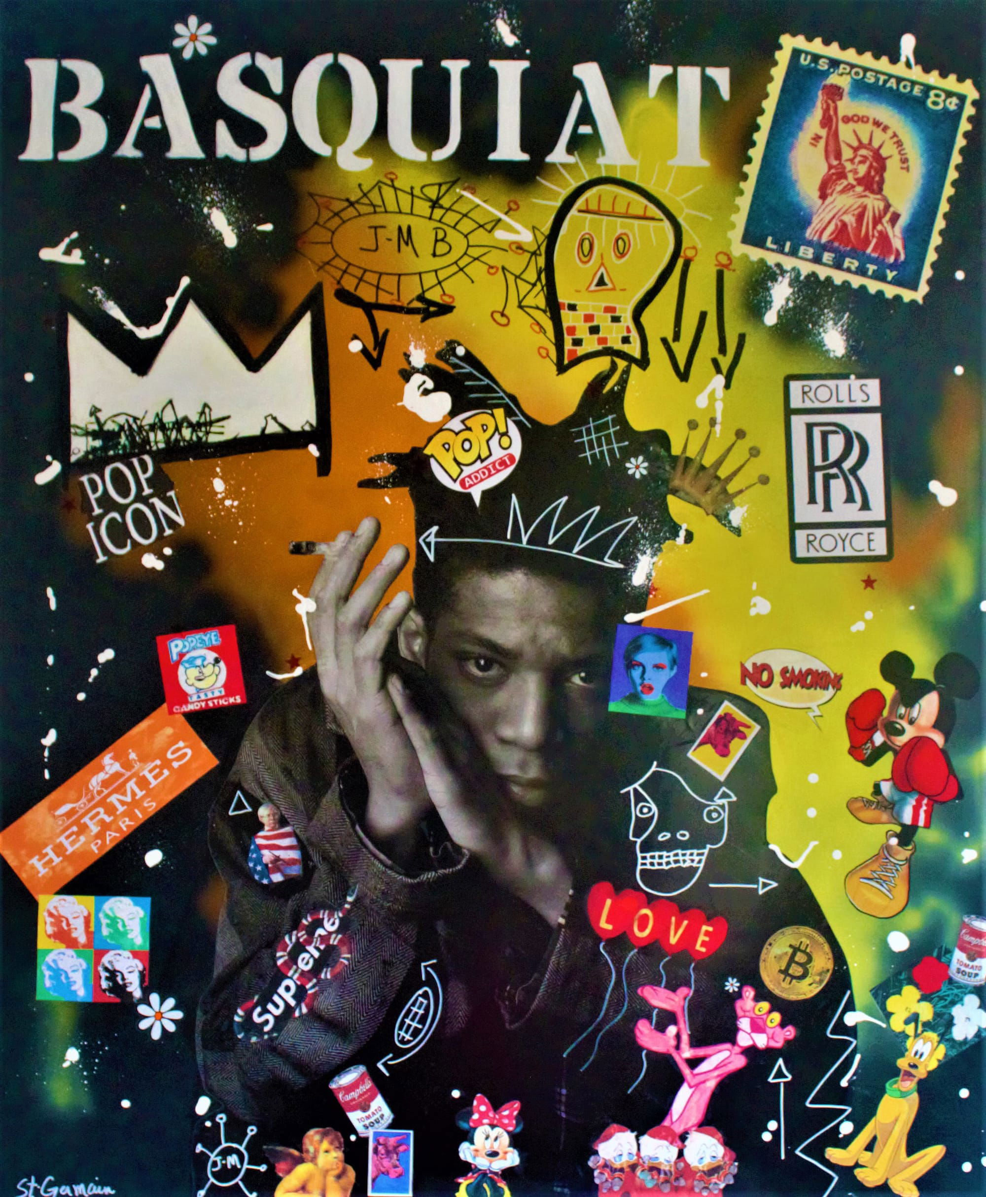 Basquiat 120x100cm
