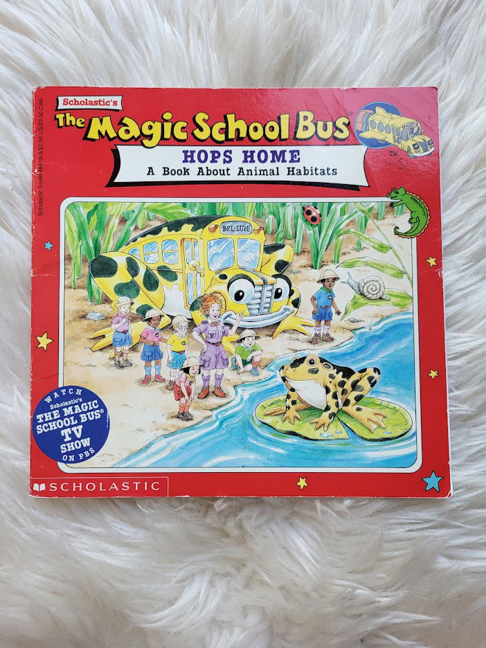 The Magic School Bus Hops Home A Book About Animal Habitats Ex