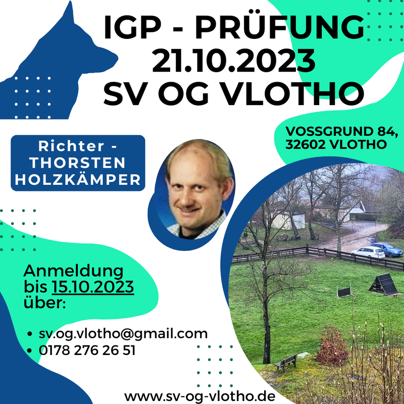 IGP - Prüfung mit Thorsten Holzkämper