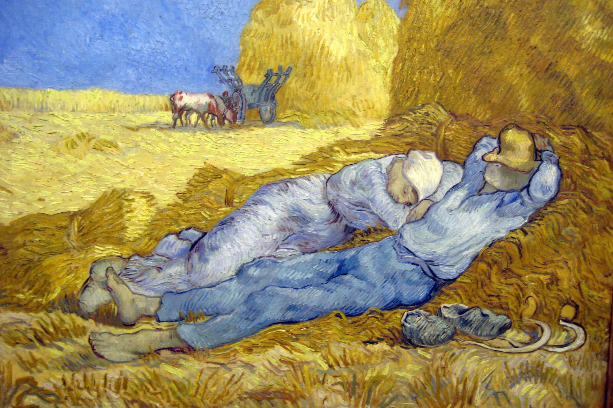 Van Gogh, The Nap, 1889-1890