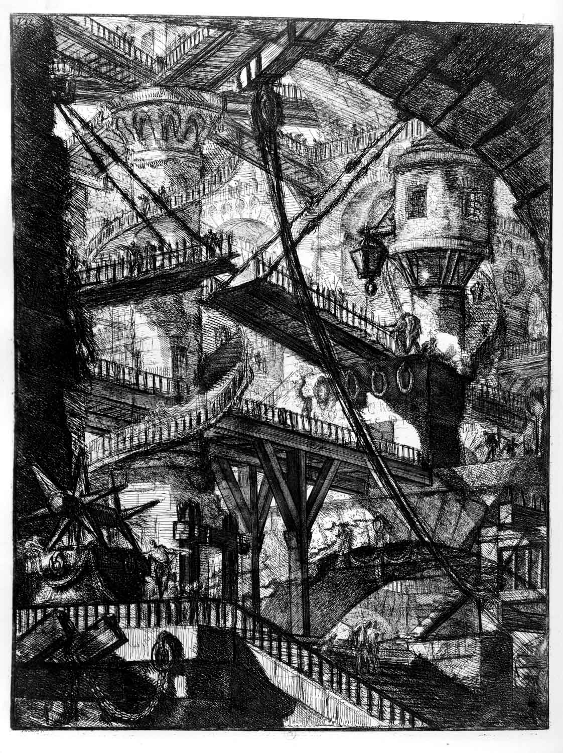 G.B. Piranesi The Drawbridge, 1749