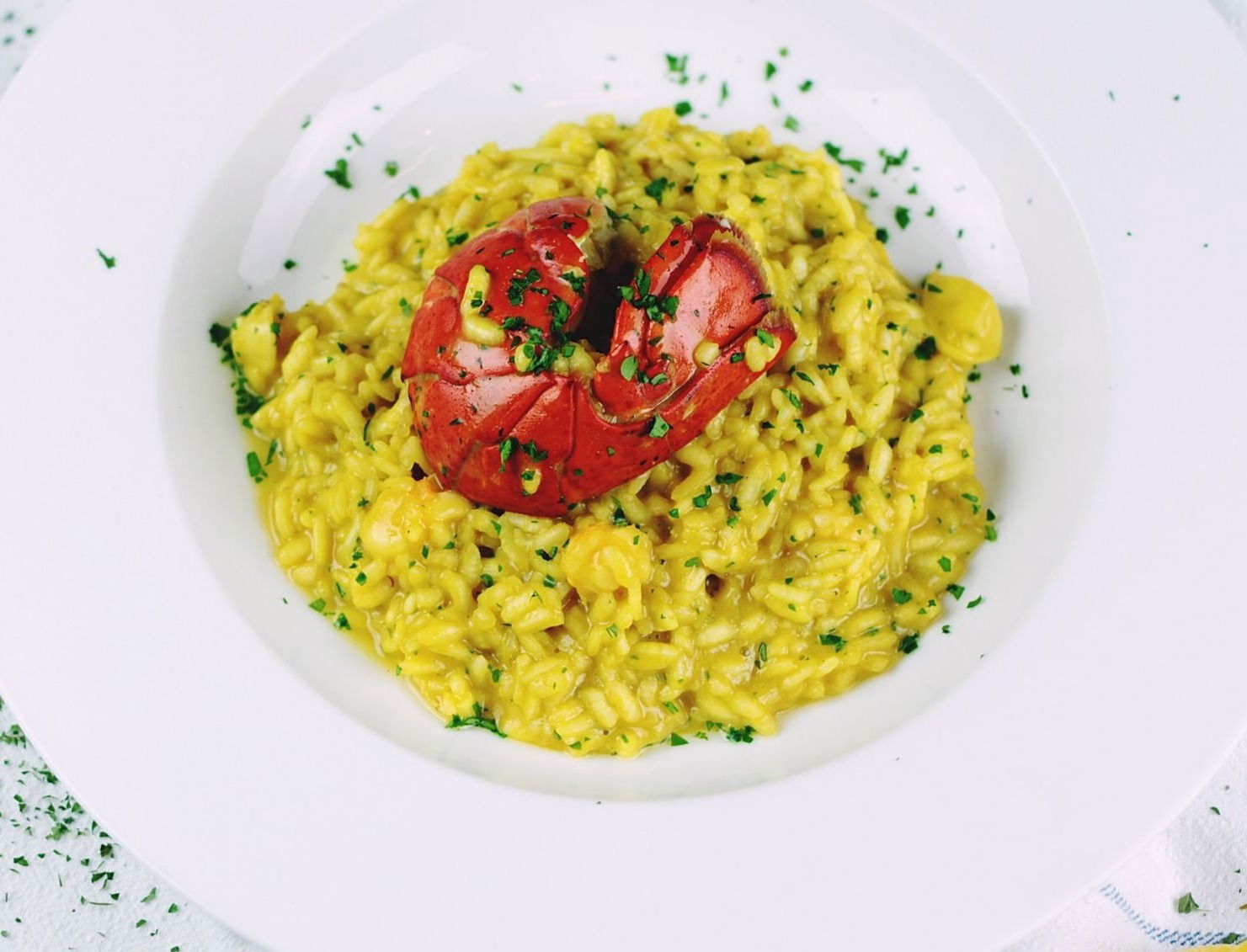 Risotto à la milanaise La Safranière des Cévennes