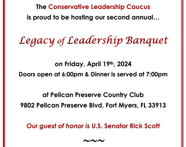 Legacy of Leadership Banquet