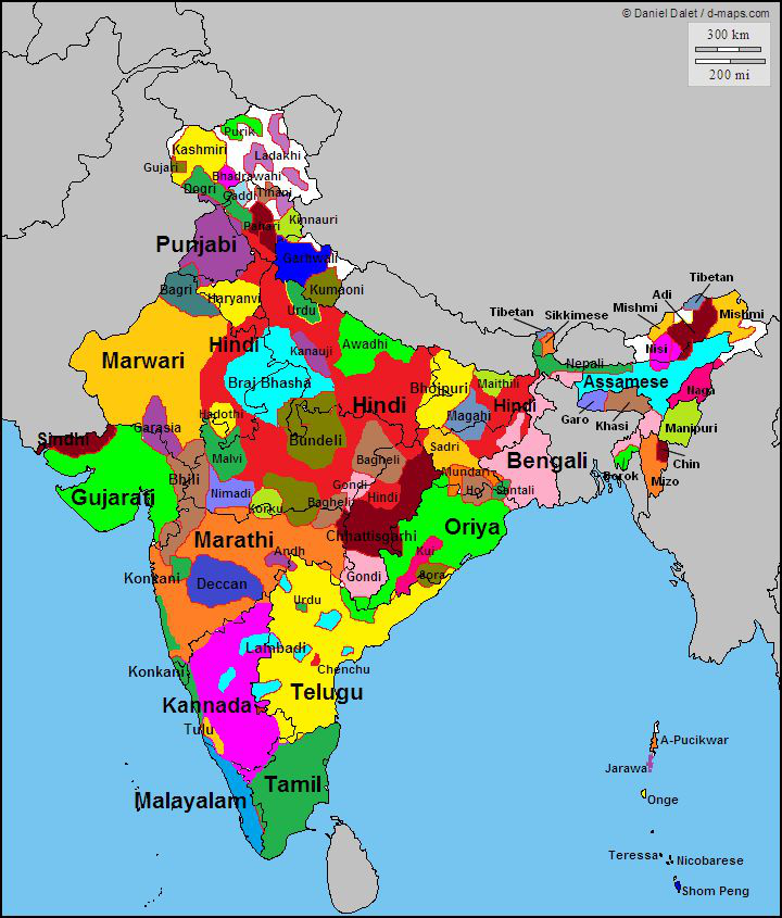 Indian languages :