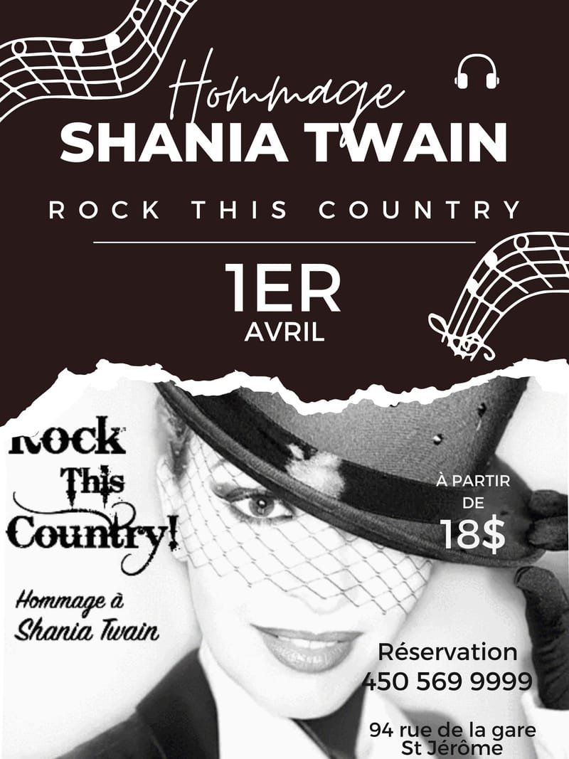 Shania Twain Rock this Country