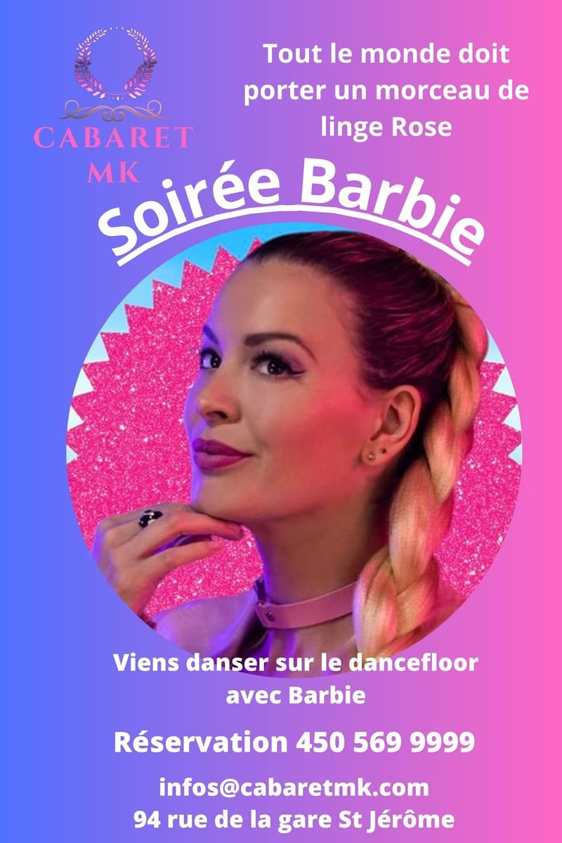 Soirée Barbie dancefloor