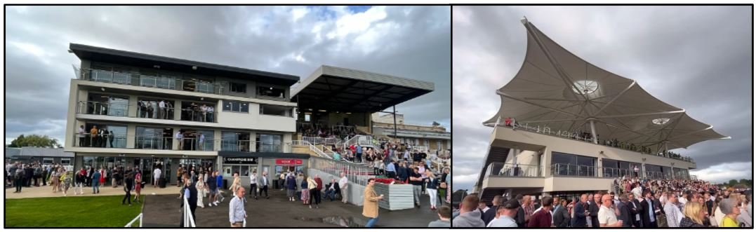 Kelston & Langridge Stands - Bath Racecourse