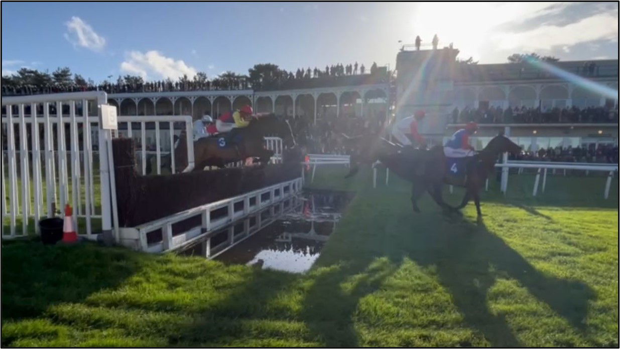 The Water Jump - Ludlow Racecourse