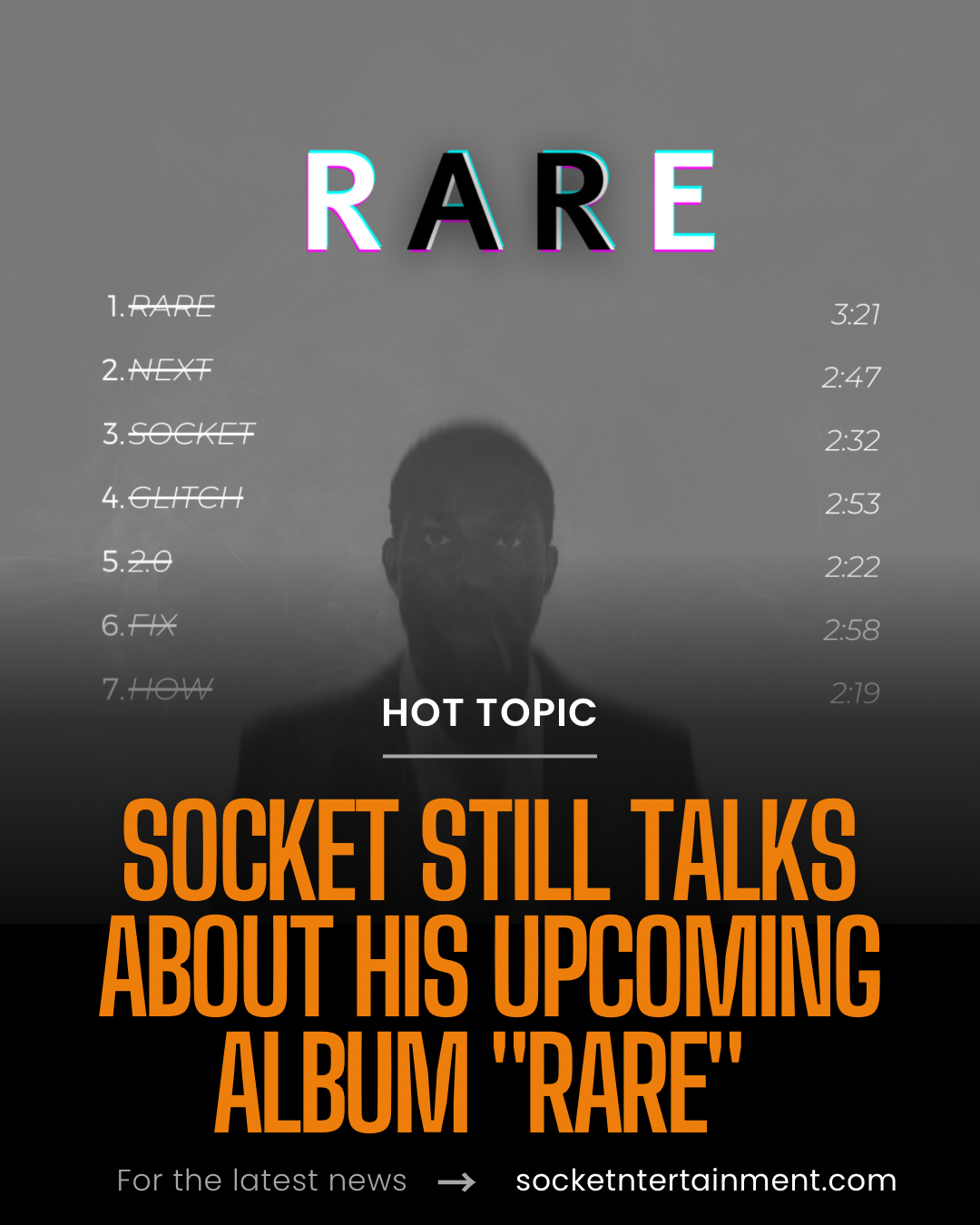 Socket's upcoming album "Rare"