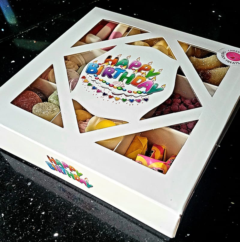 JUICY FRUIT SELECTION BOXES LARGE 850g CHEEKY TREATS INVERNESS