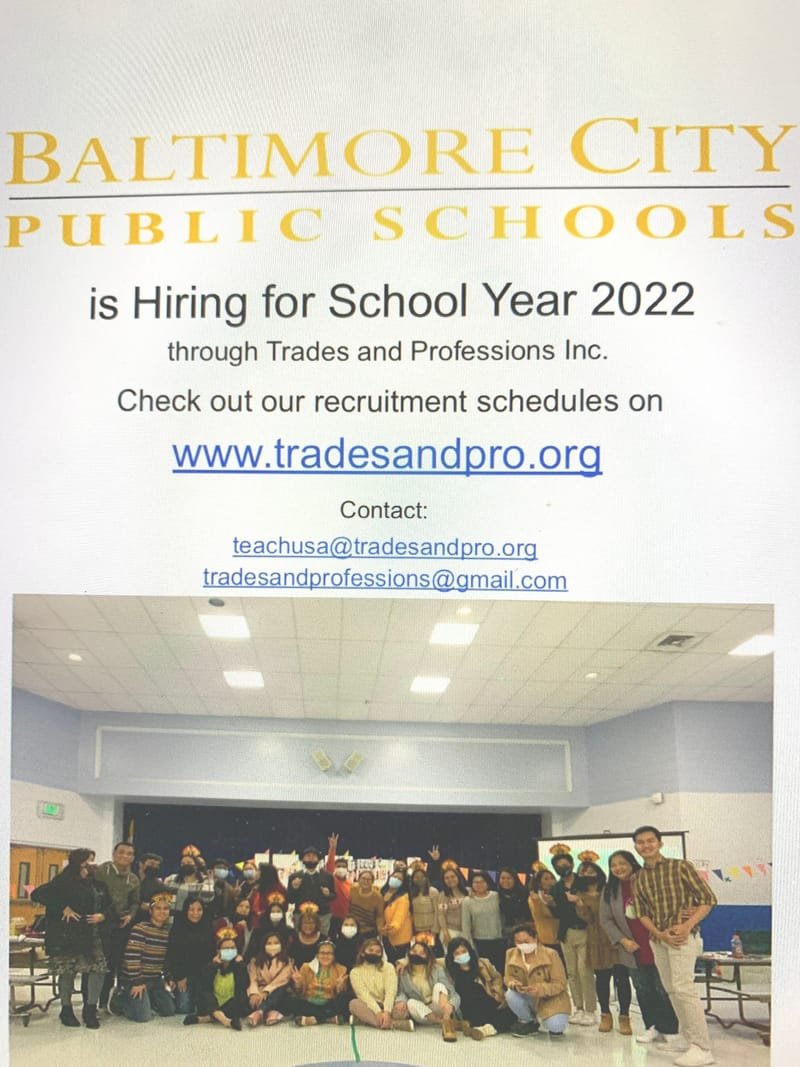 Baltimore City Public Schools System Informational Webinar