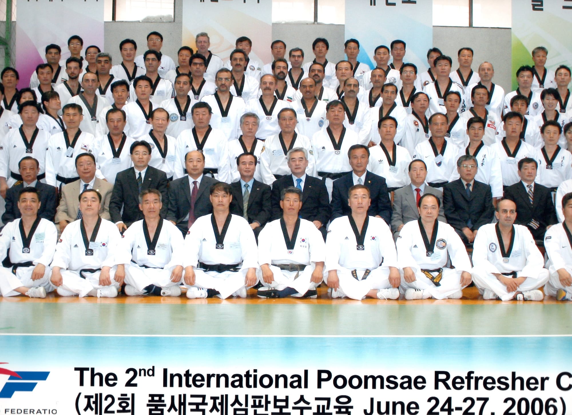 2nd International Poomsae referee in Korea 2006