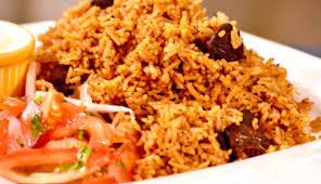 PILAU (RICE WITH MEAT)