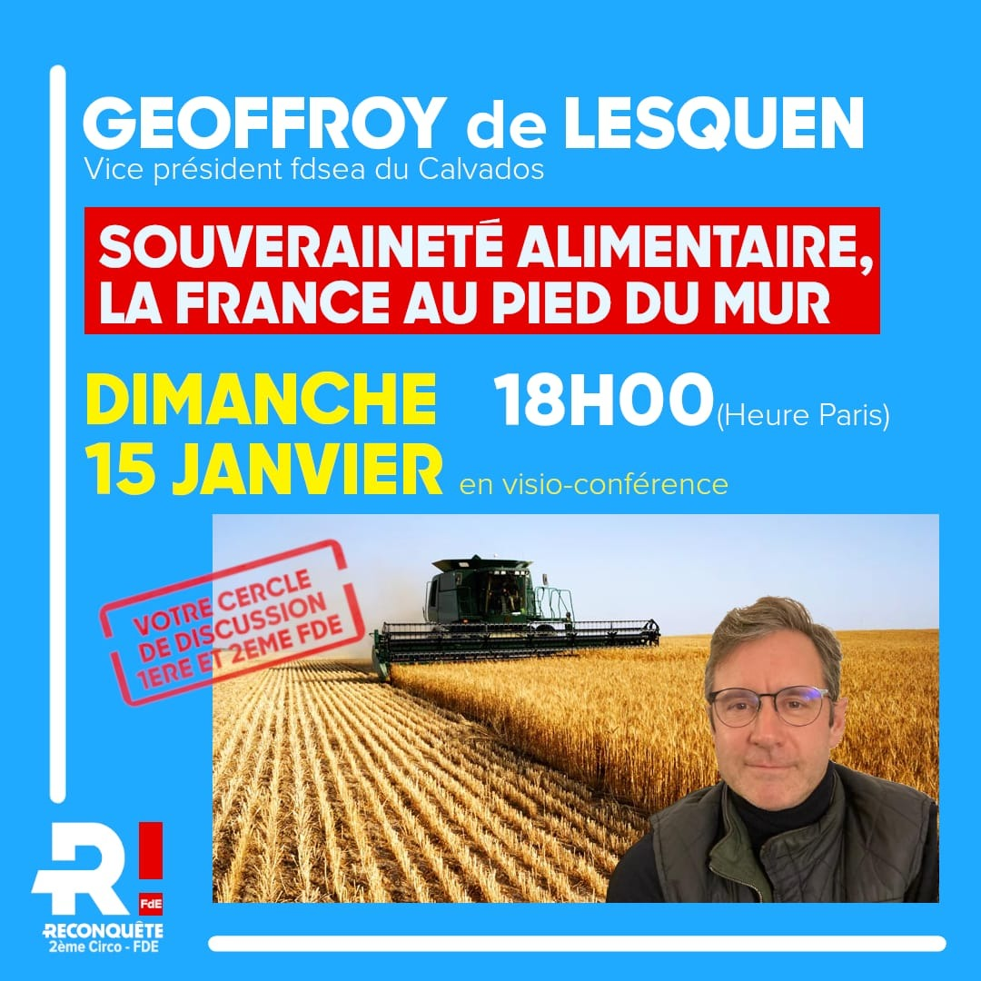 LA SOUVERAINETÉ ALIMENTAIRE