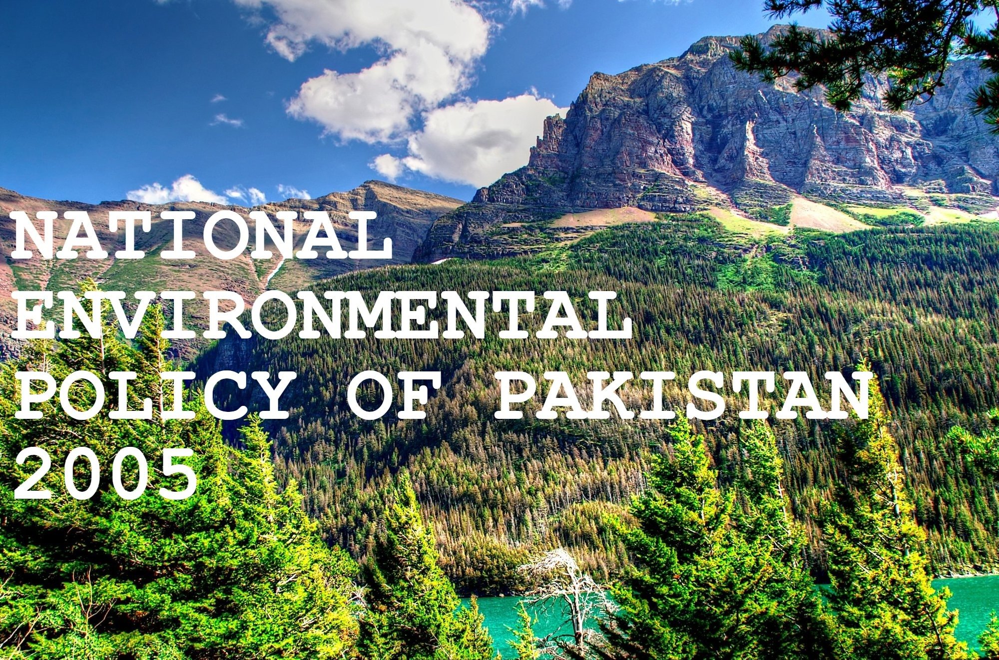NATIONAL ENVIRONEMENTAL POLICY 2005 :