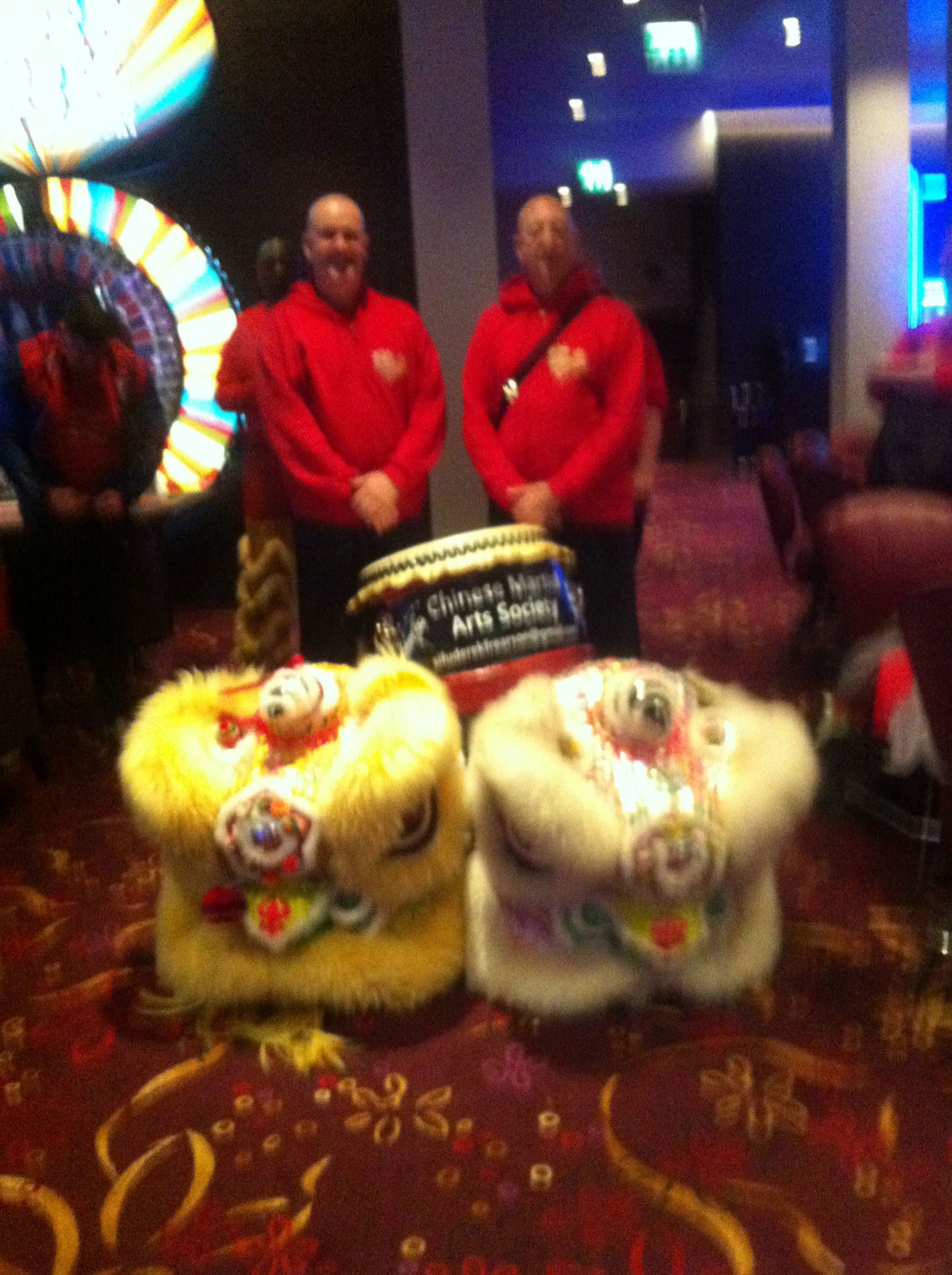 My sifu and I  - Milton Keynes Casino UK