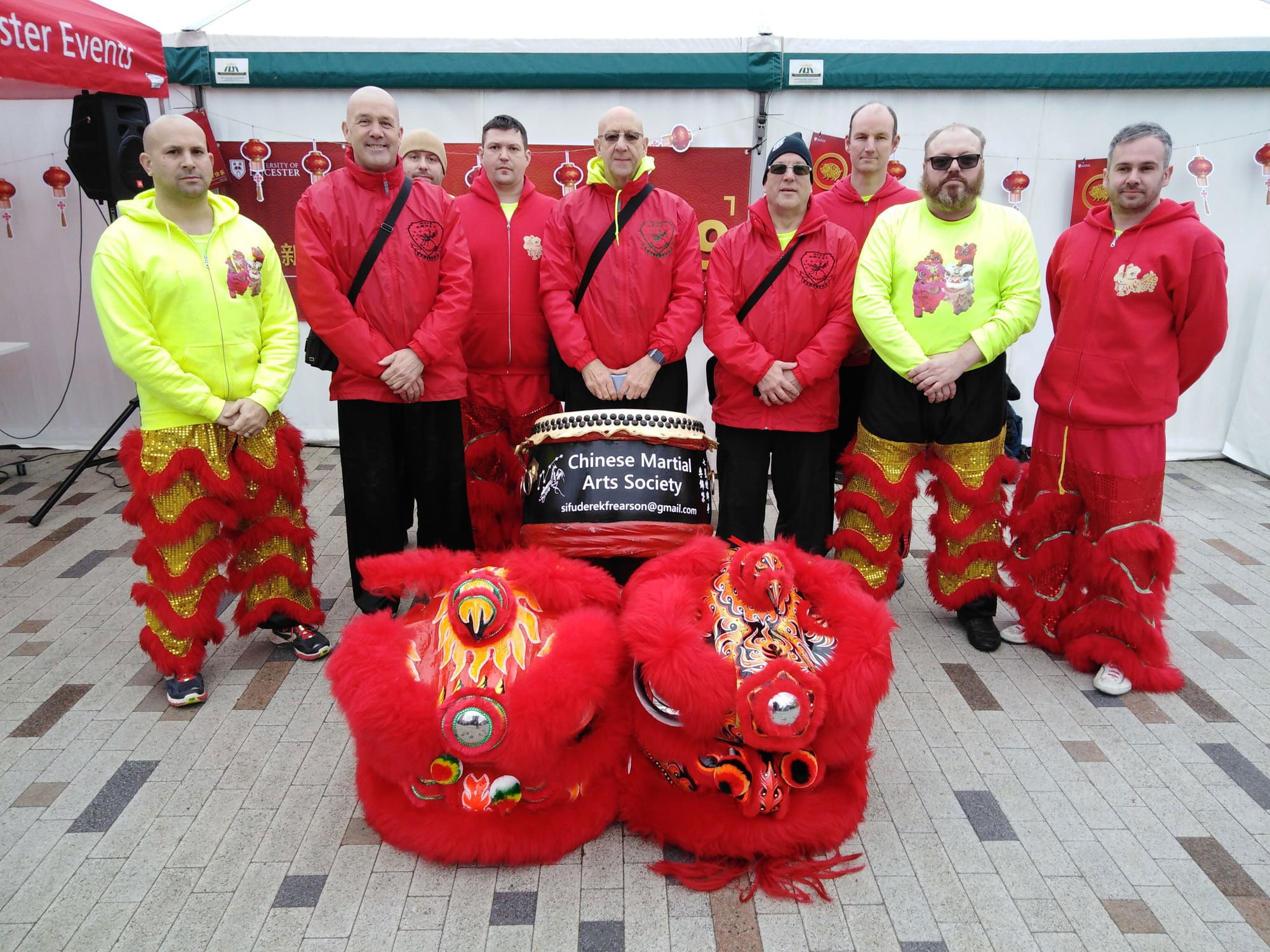 Notts & Leiceseter lion dance teams 2019