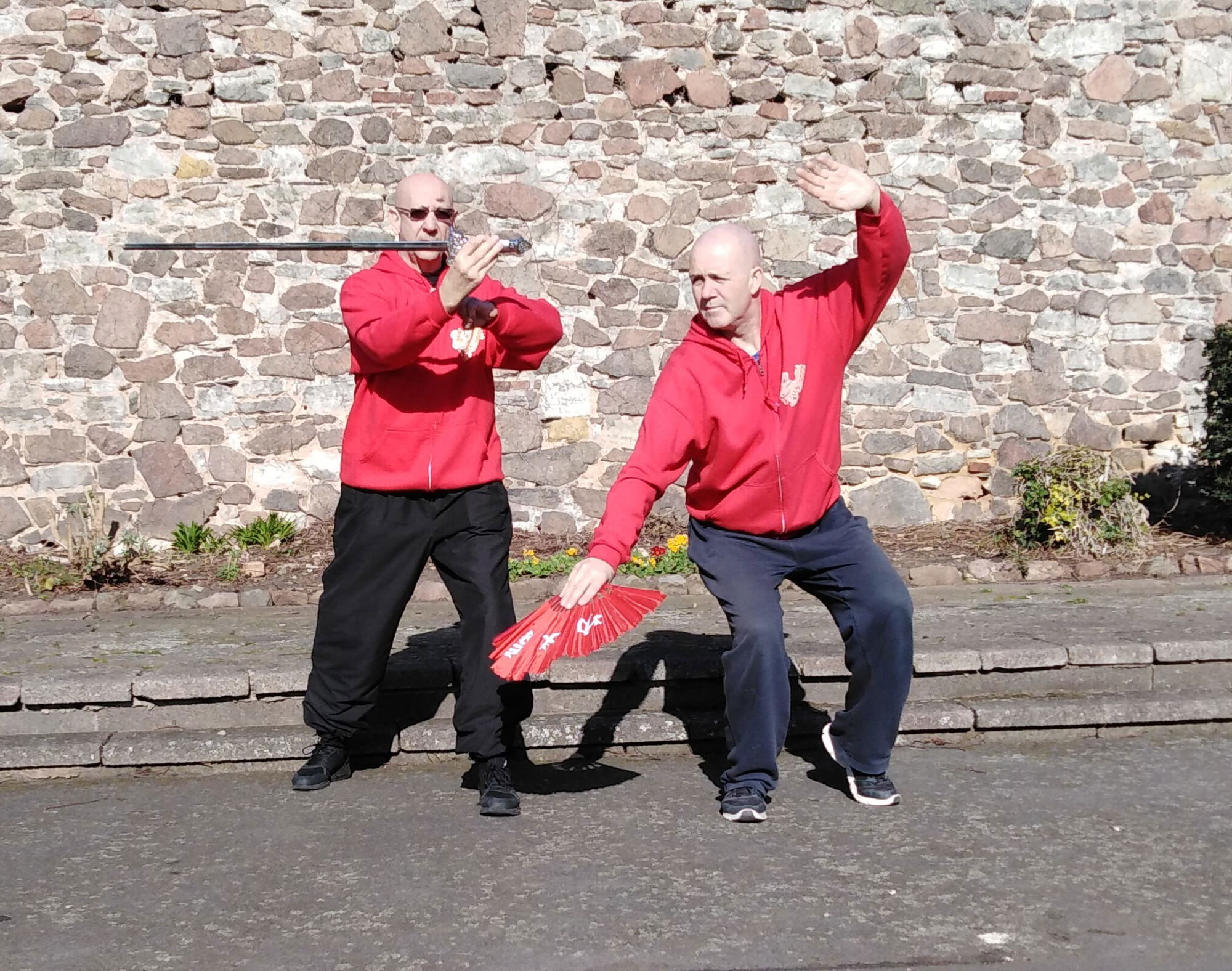 With my sifu Feb 2019 Yang Tai Chi