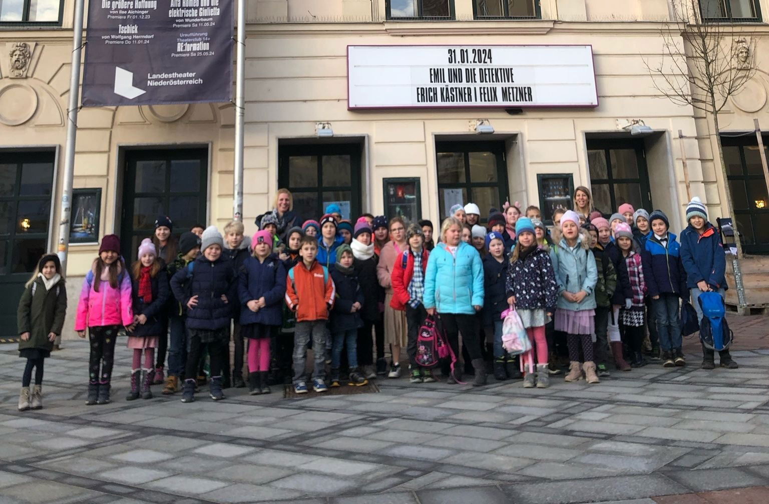 Besuch im Landestheater (Jänner 2024)