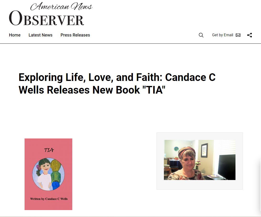 Candace C Wells  American News Observer
