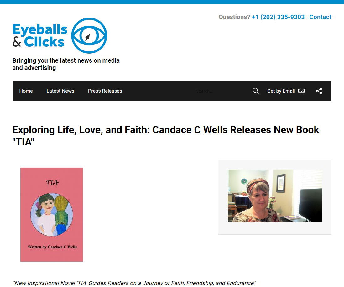 Candace C Wells  Eyeballs & Clicks