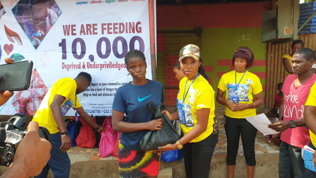 Feeding 10,000 deprived and underprivileged