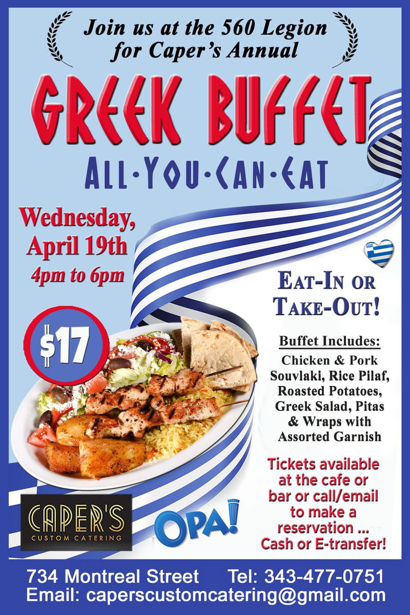 Greek Buffet