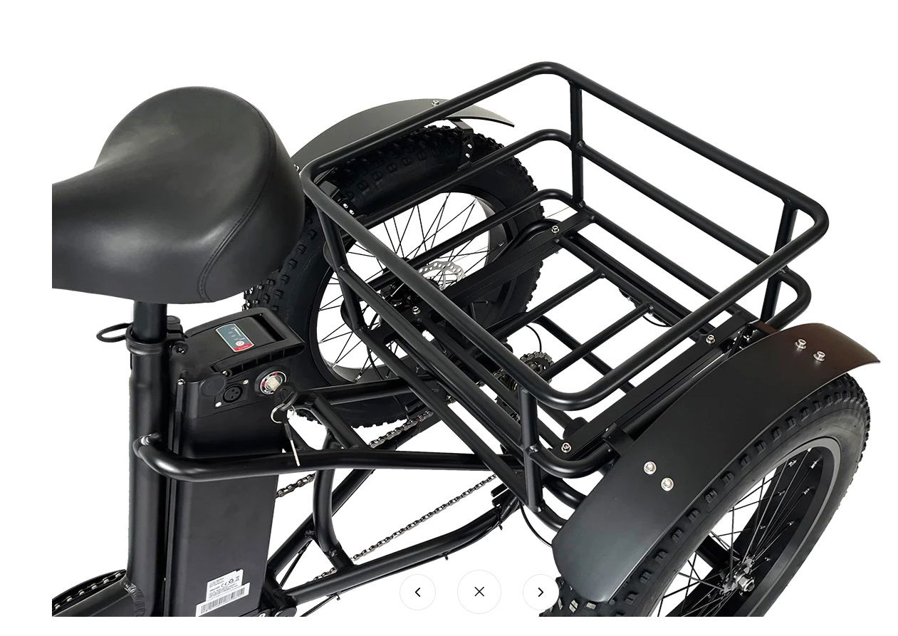 Vtuvia Fat Trike rear Cargo Basket