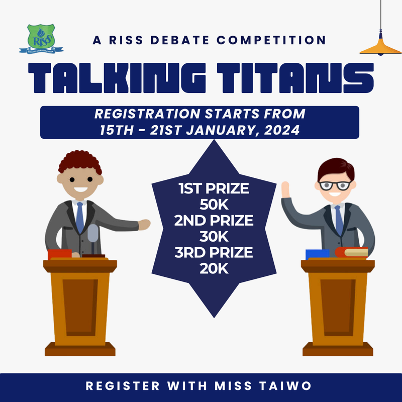 TALKING TITANS Debate Competition
