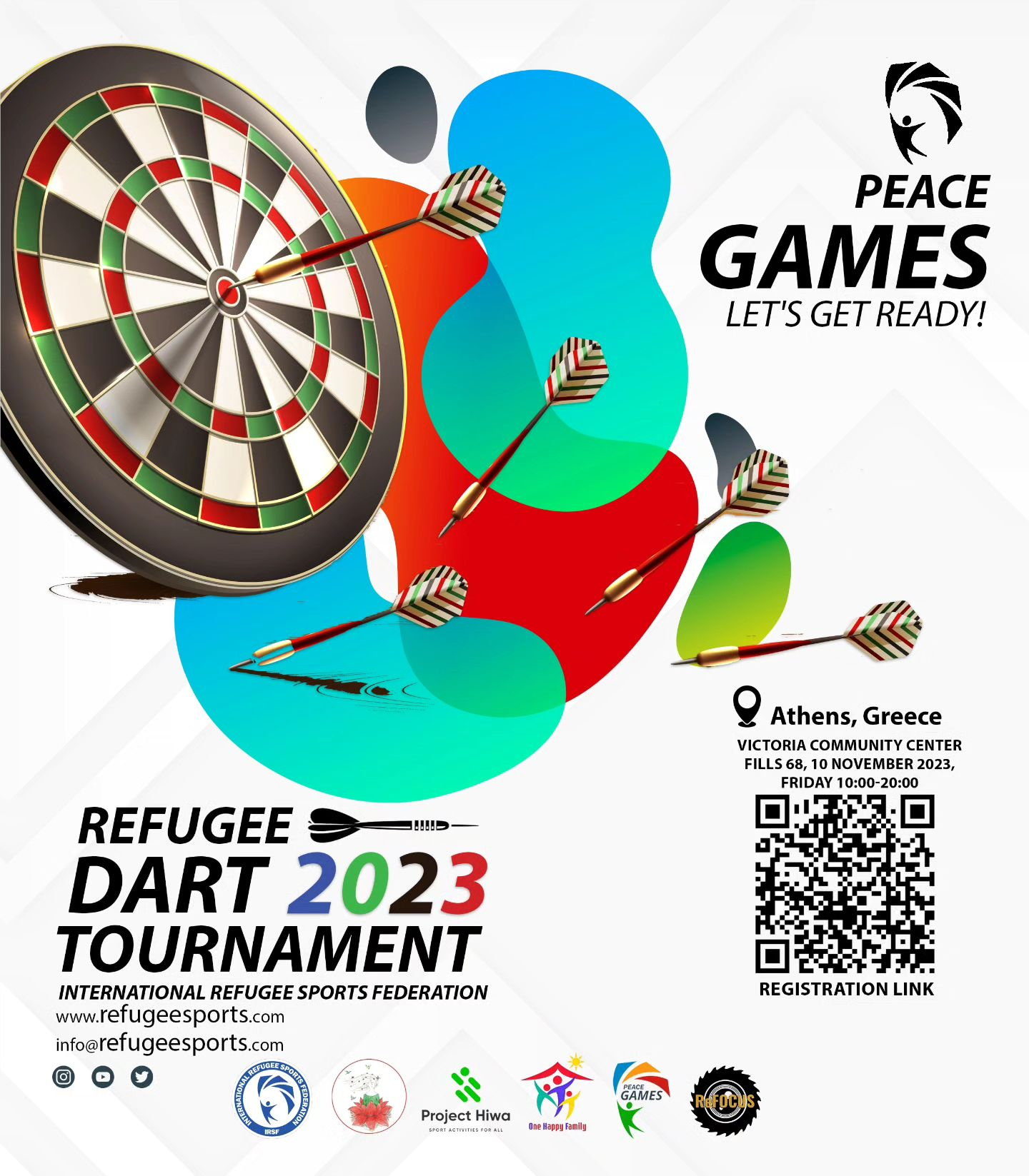 Athens Refugee Darts Tournament 2023