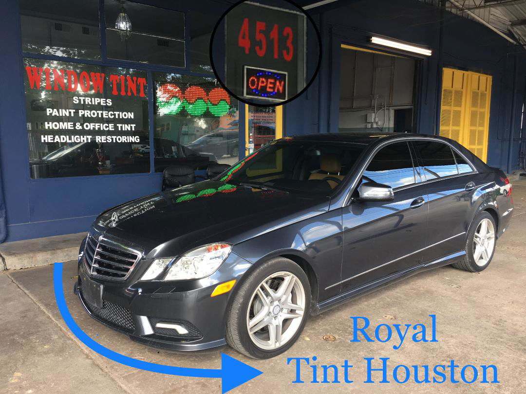 Ceramic Tint Benz E550