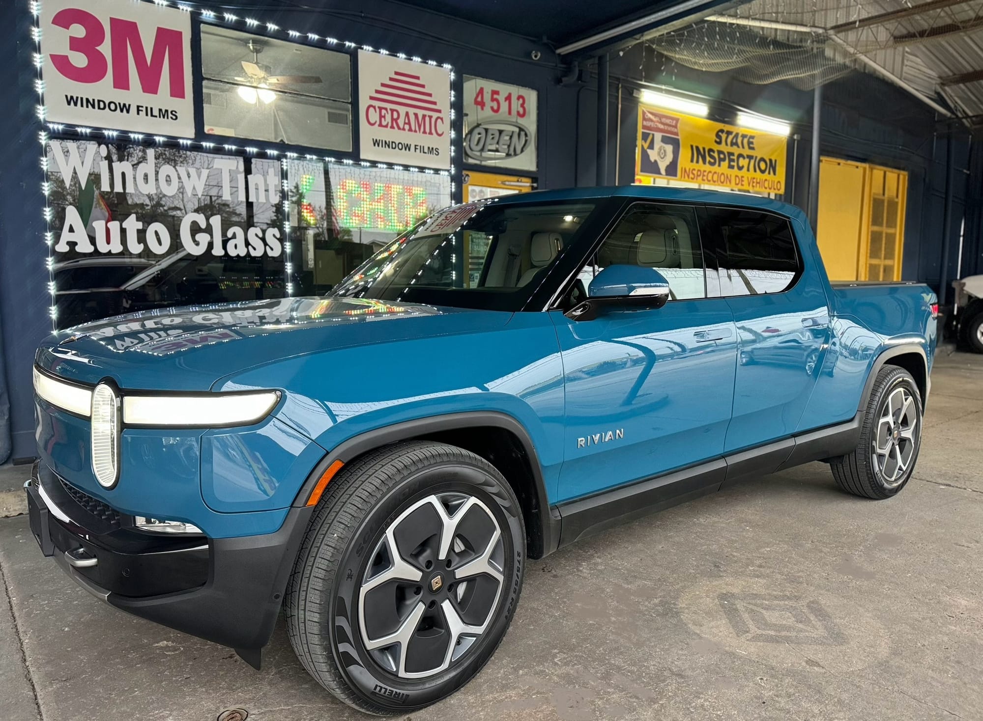 Window tint on Rivian