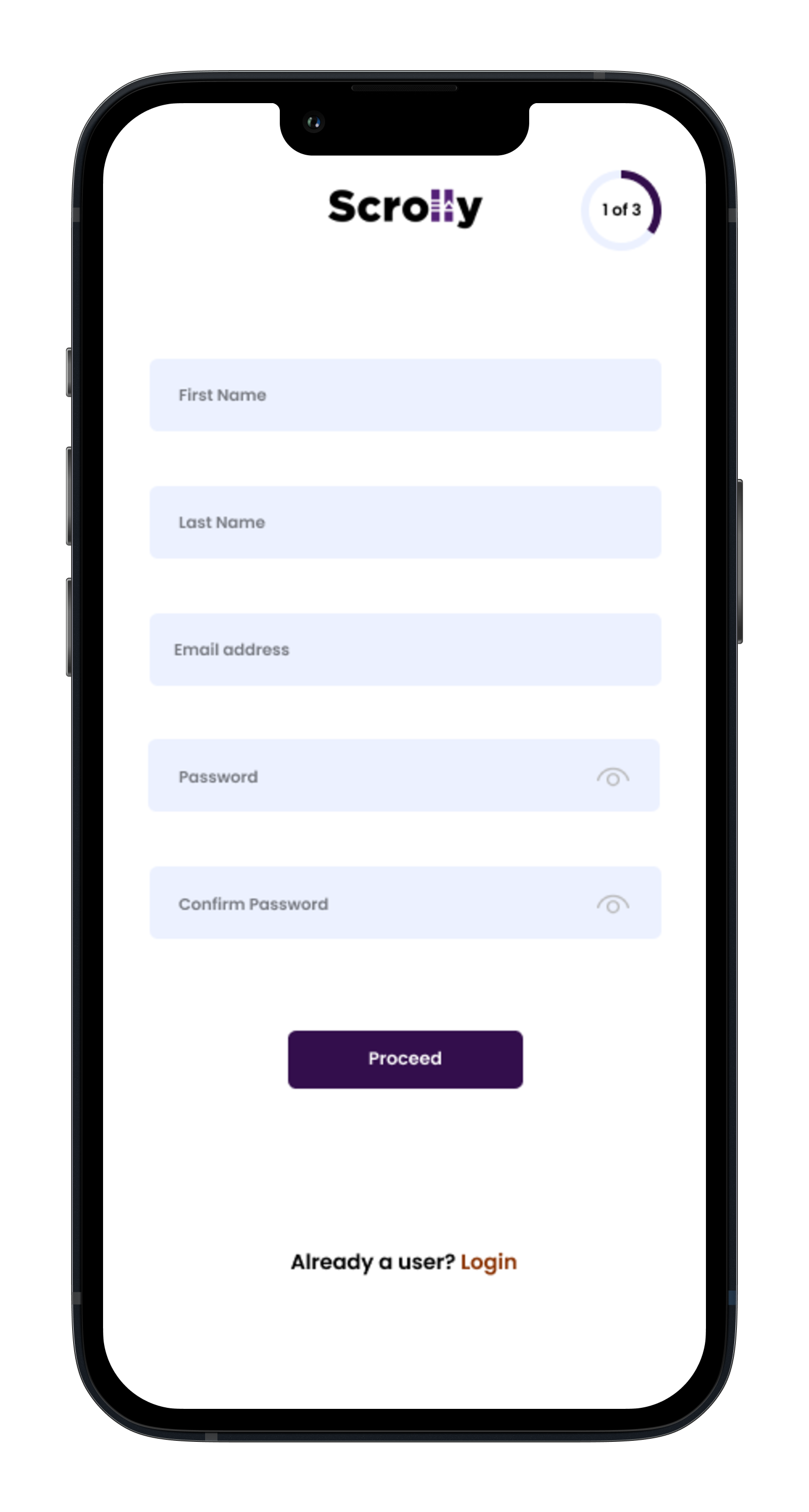 Sign Up Screen