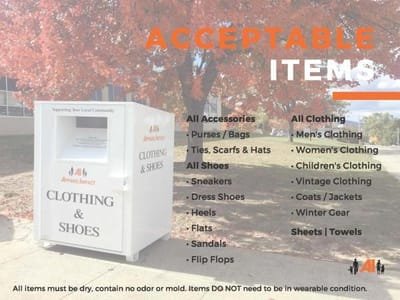 Donate Clothing &amp; Fabric image