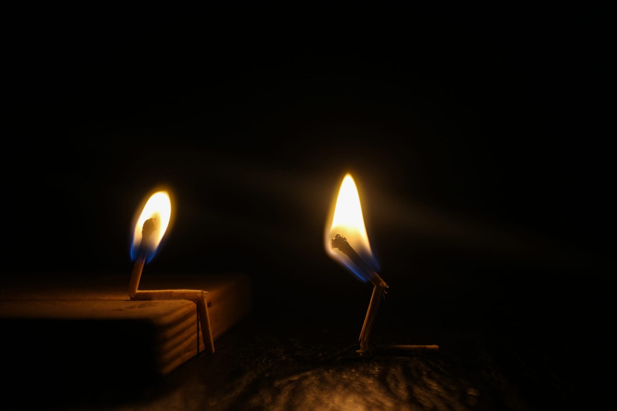 a candle of sulfur