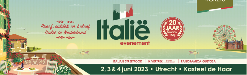 Italie event - 2, 3,& 4 Juni 2023 - Utrecht - kasteel de Haar