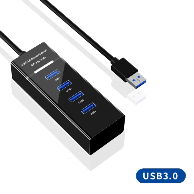 4 Port USB Hub 3.0 Model 303 High Speed Transfer