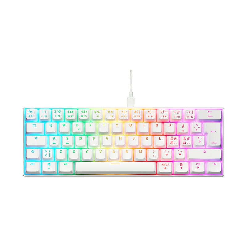 NOS C450 Mechanical RGB 60 White (Brown Box)