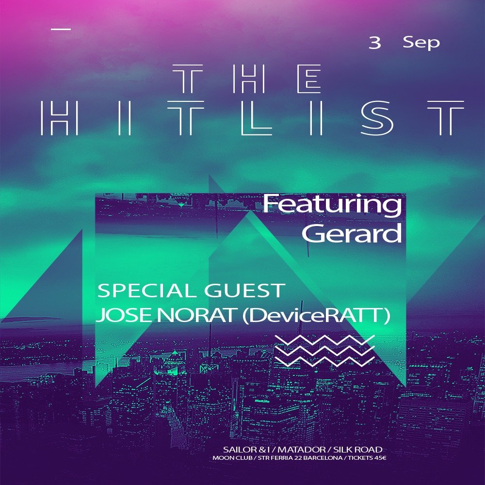 DJ Gerard announces guest DJ and playlist for his upcoming show 'The Hit List' 04.