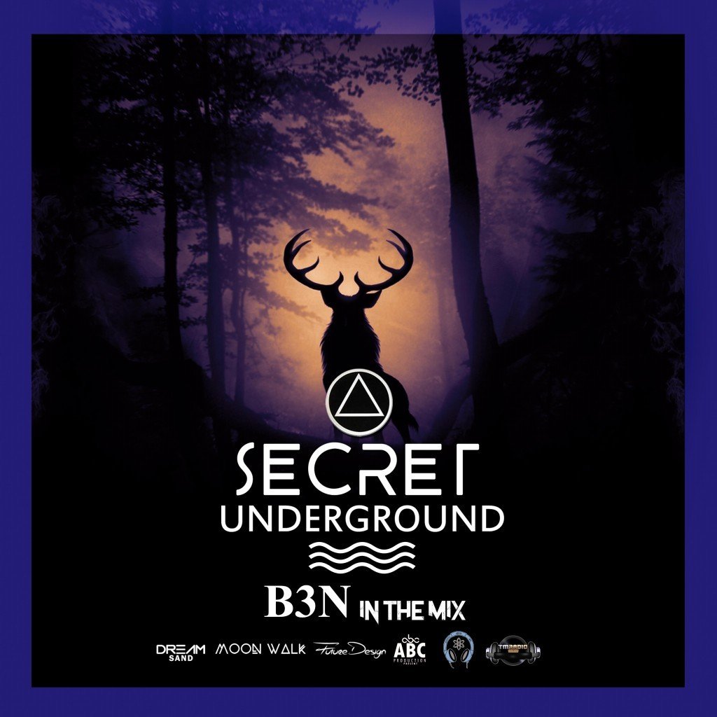 Secret Underground announce playlist and guest DJ B3N.