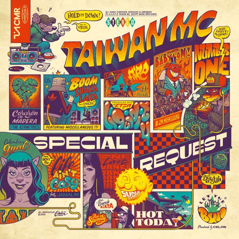 More mad-up riddims on Taiwan MC's second album: ‘Special Request'.