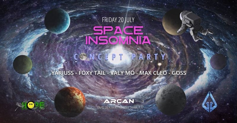 Space Insomnia - A concept party