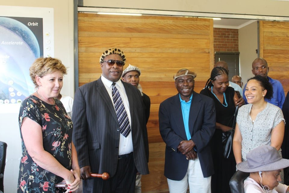 I am here to help the community of Diepsloot, says Prince Mgiba.